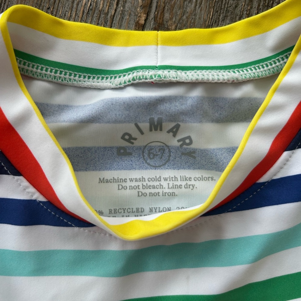 Primary Rainbow Rashgaurd - Picture 2 of 2